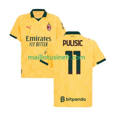Maillot de Foot AC Milan Christian Pulisic 11 Troisième 2025-26